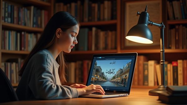 Apprendre l'arabe en ligne facilement avec des cours adaptés