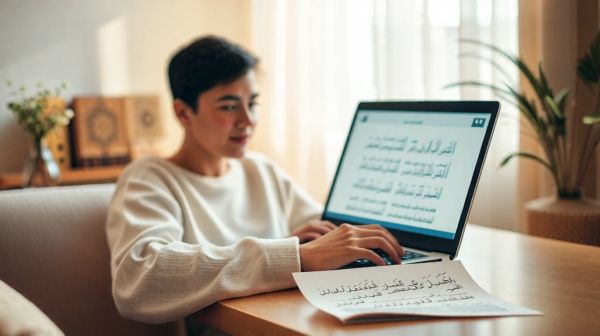 Top plateformes pour s'initier à l'arabe en ligne facilement